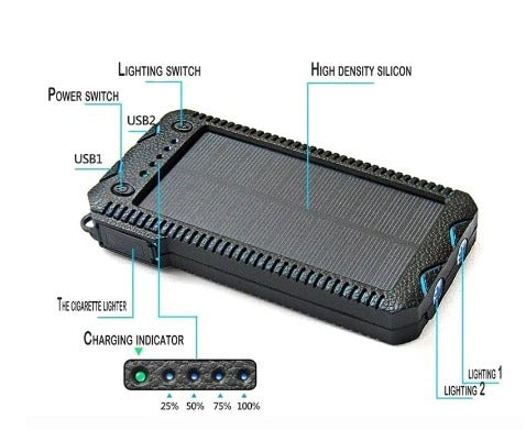 Solar Rugged Power Bank