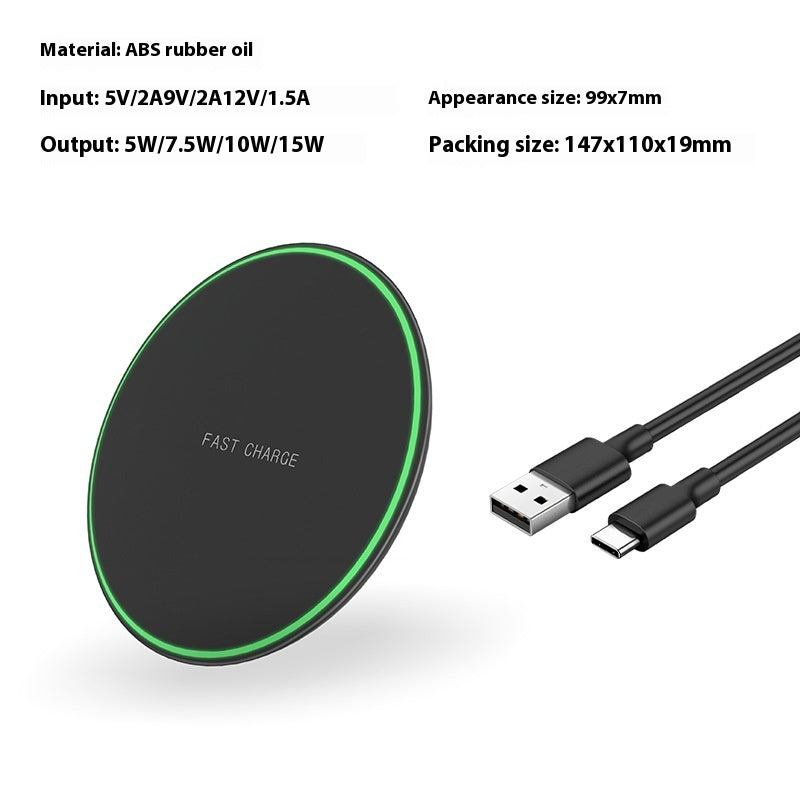 Ultra-Thin Round Wireless Charger