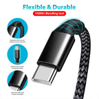 Type C to Type C Cable C to C PD 60W 3m 5m 8m 10-meter Extension Cable