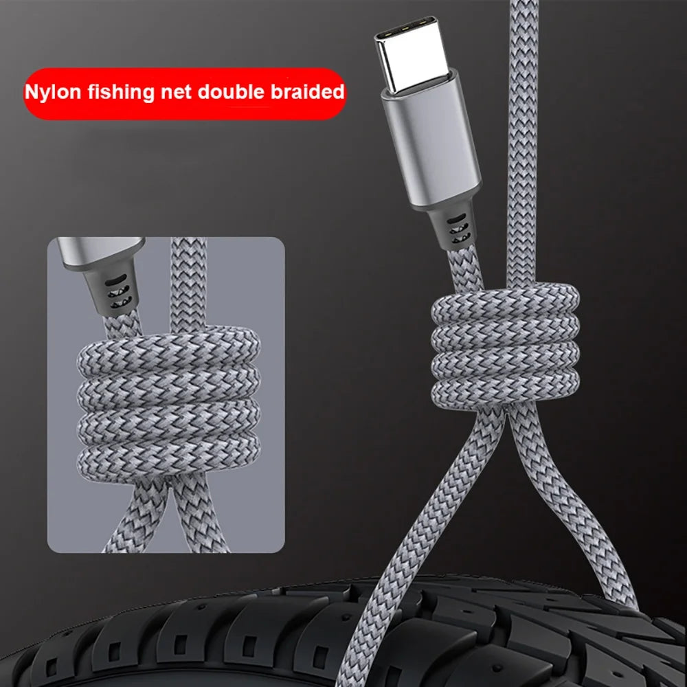 PD 60W Type C To Type C Extended Cable Fast Charge
