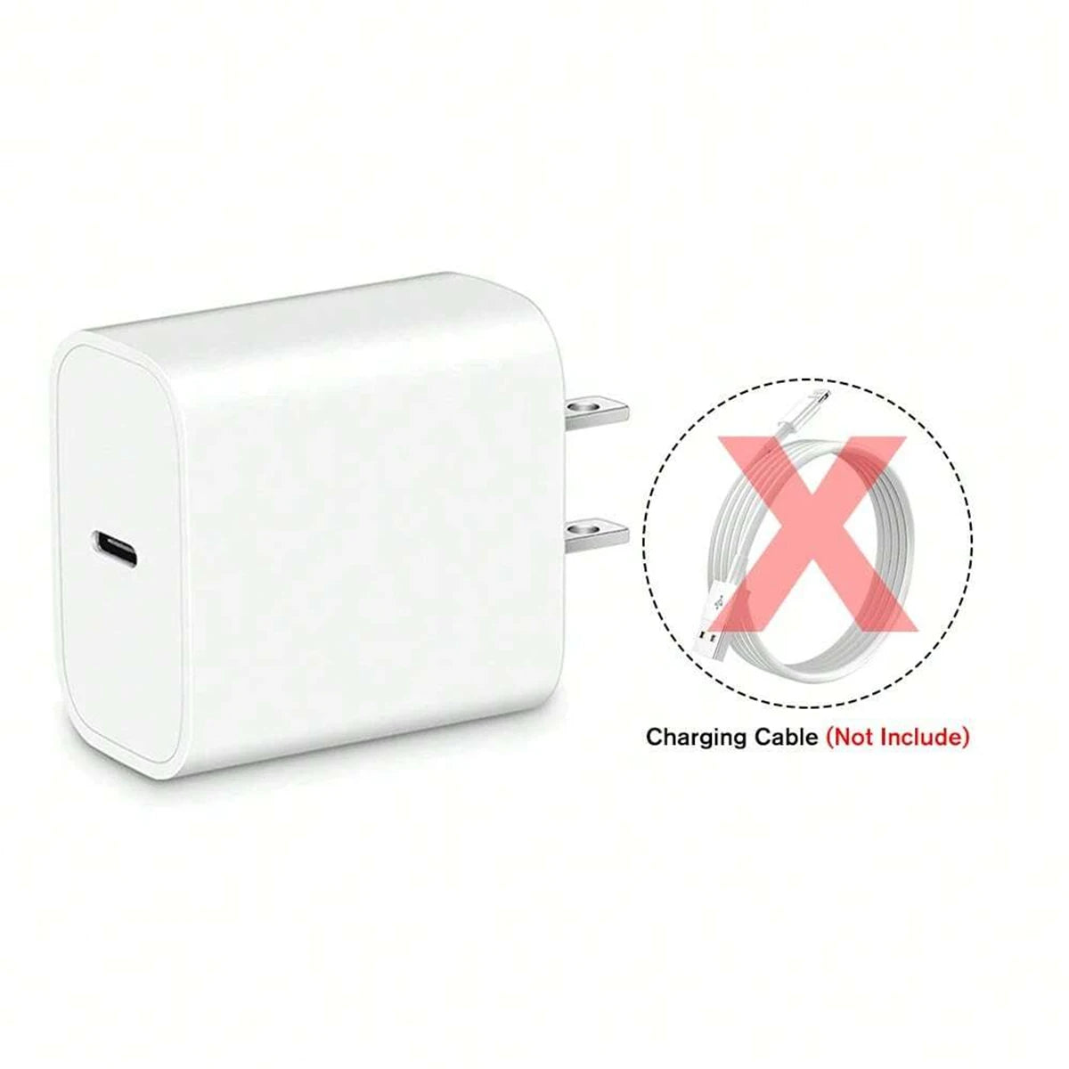 1-2pcs PD 20W USB C Fast Charge