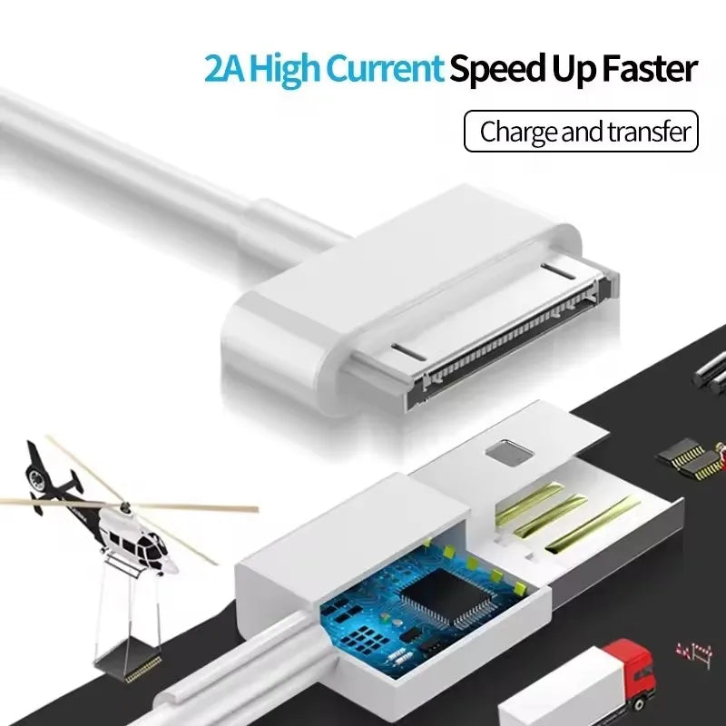 30 Pin USB Cable Charge Fast Charging for iPhone