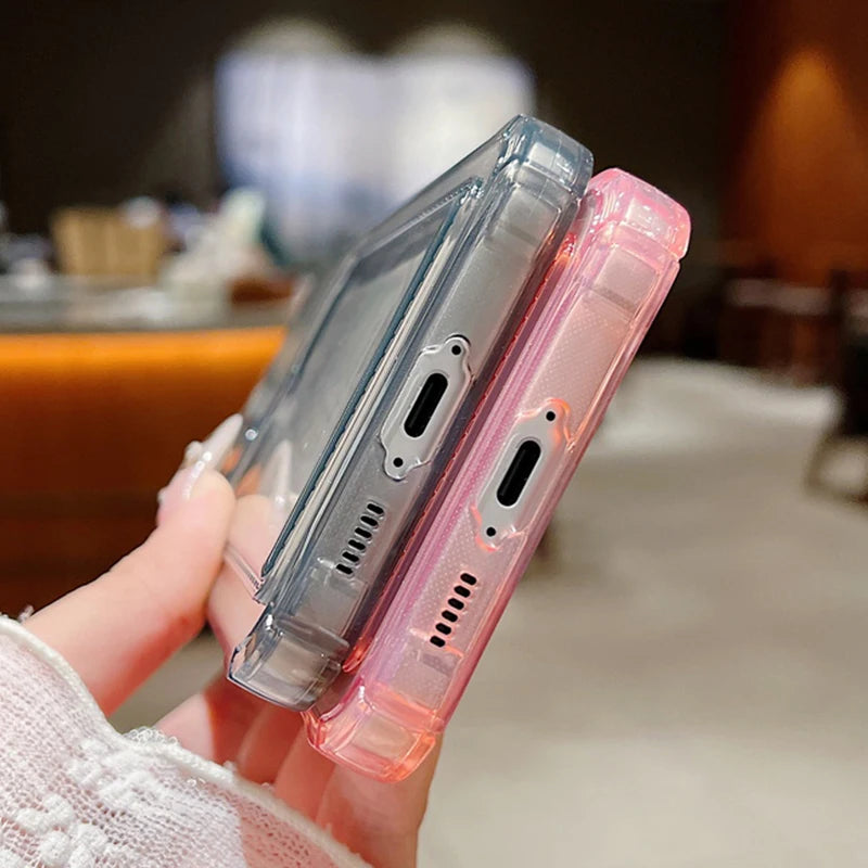Card Slot Pocket Case For Samsung Galaxy S25
