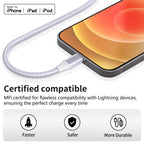 USB A To Lightning Cable For iPhone