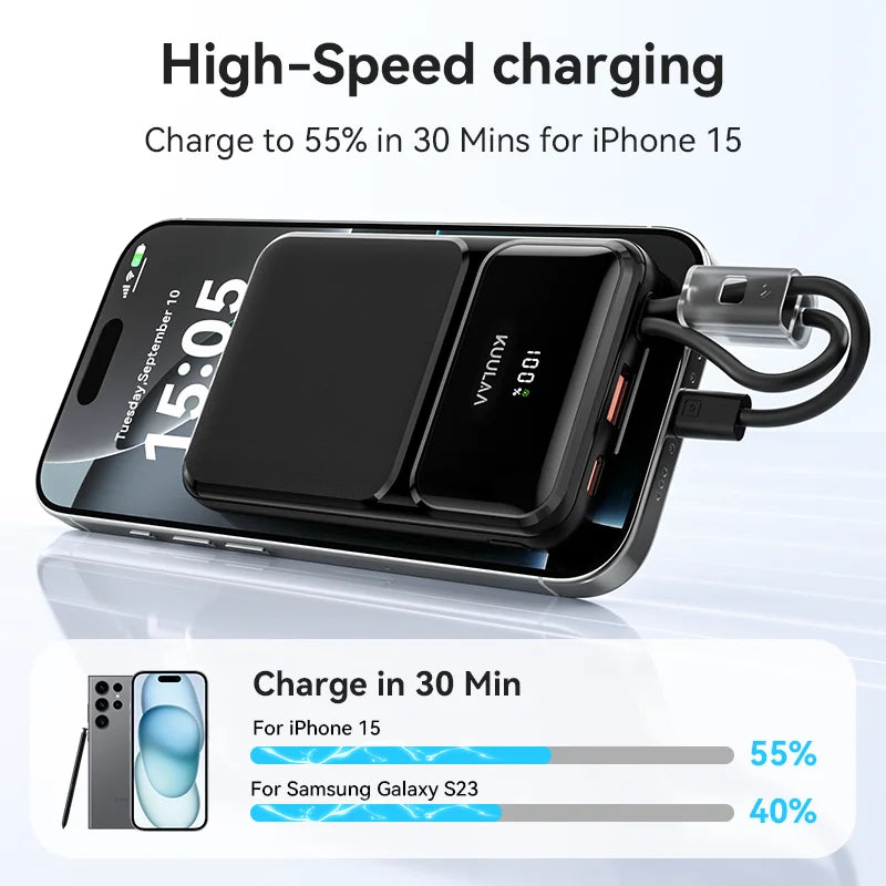 Power Bank 10000mAh 22.5W Fast Charging External Battery