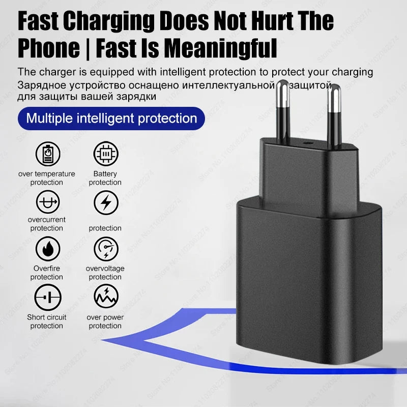 PD 45W USB C Fast Charger For Samsung Galaxy