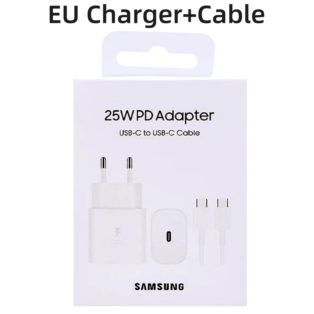 Original Samsung Charger 25W Quick Fast Charge