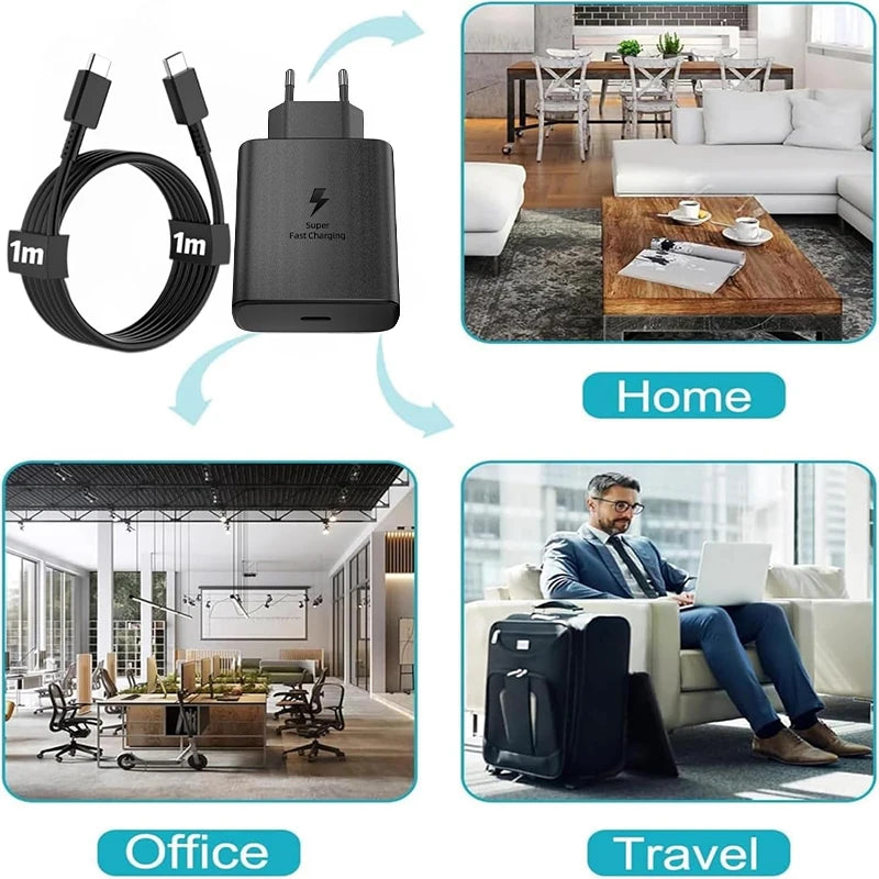 SAMSUNG Charger PD 45W Super Fast Charging
