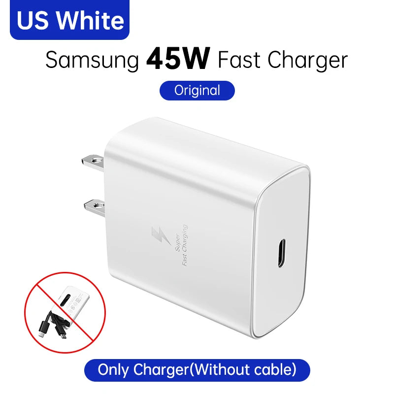 SAMSUNG Charger PD 45W Super Fast Charging