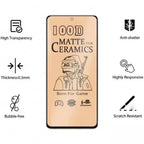 5PCS Matte Ceramic Film For iPhone