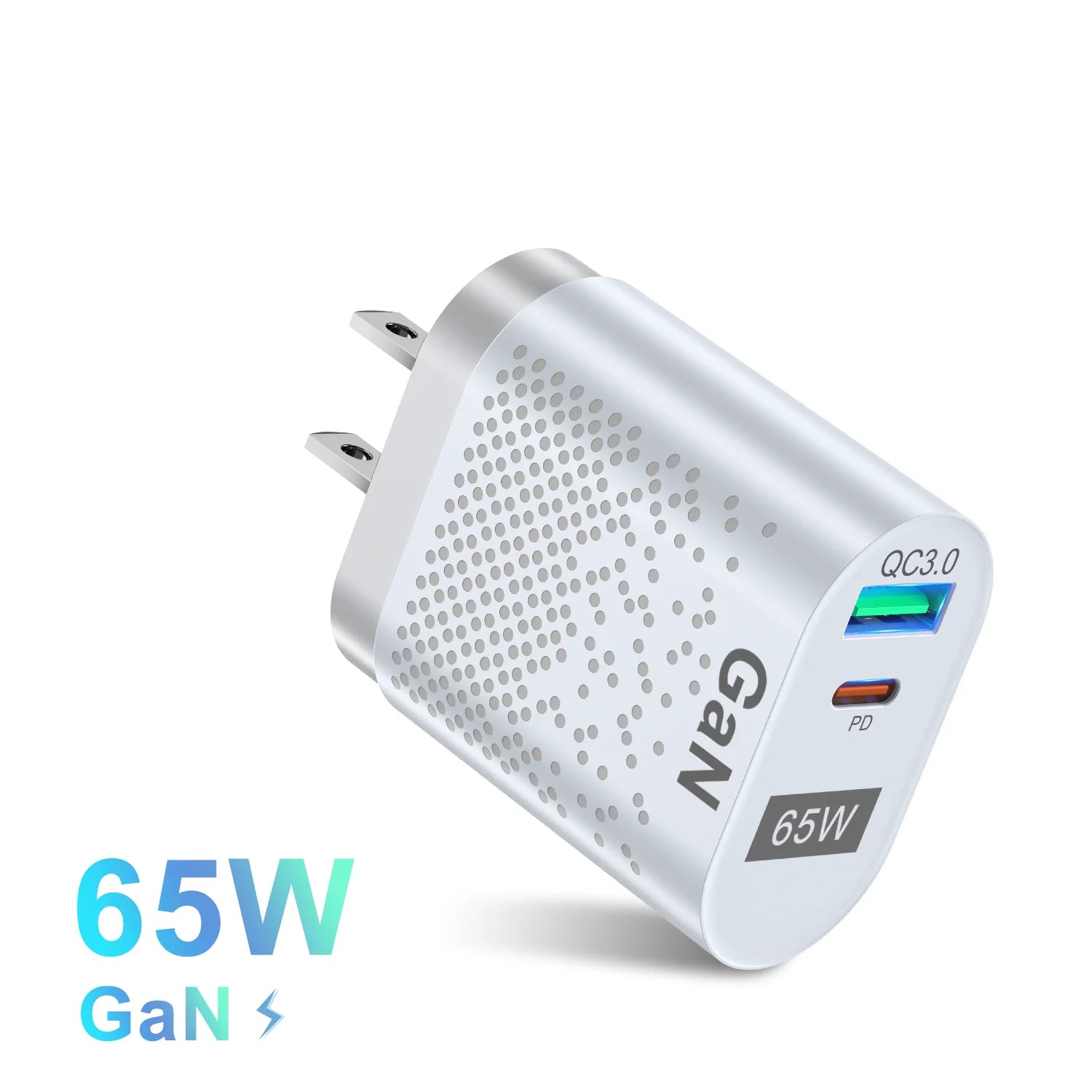US Plug 65W GaN Charger Tablet Laptop Fast Charger