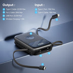 ‌10000mAh Power Bank with Cable for iPhone