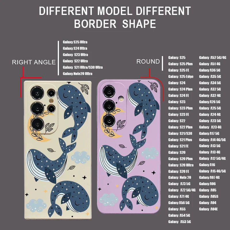 Soft TPU Phone Case For Samsung Galaxy