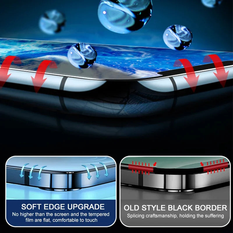 3PCS 30D Tempered Glass Screen Protector for IPhone