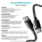 Type C to Type C Cable C to C PD 60W 3m 5m 8m 10-meter Extension Cable