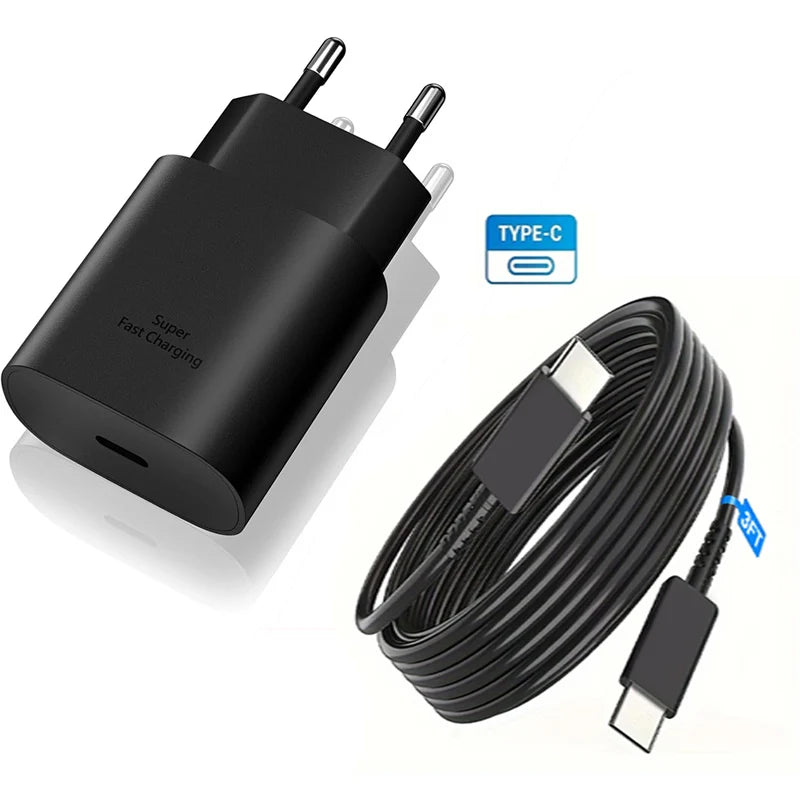 25W USB C PD Super Fast Charger  Samsung Galaxy
