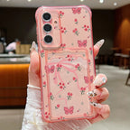 Card Slot Pocket Case For Samsung Galaxy S25