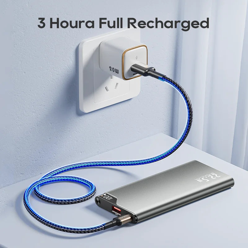 2PCS Power Bank 22.5W 10000mAh Portable Charge