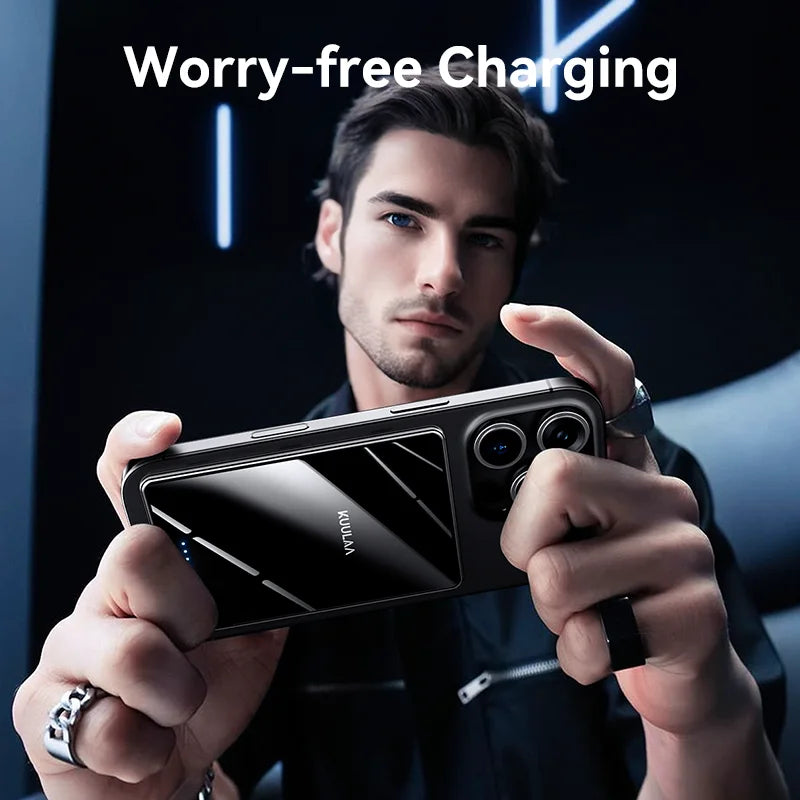 Magnetic Power Bank 5000mAh Slim Wireless External Battery