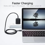 5A 87W Type C Data Cable Dual PD Super Fast Charging