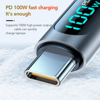 Ultra-Super Fast Charge Cable-6A 120W USB A To Type C