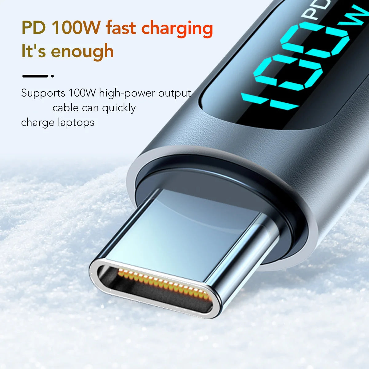 Ultra-Super Fast Charge Cable-6A 120W USB A To Type C