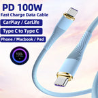PD 100W Type C To Type C Charge Cable