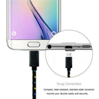 2.4A Micro USB Cable 0.5m/1m/2m/3m