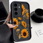 Sunflower Print Case For Samsung Galaxy