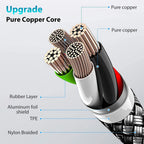 Type C to Type C Cable C to C PD 60W 3m 5m 8m 10-meter Extension Cable