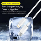 1-5pcs 30W Fast Charging Cable For Apple iPhone