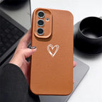 Leather Texture TPU Phone Case For Samsung Galaxy