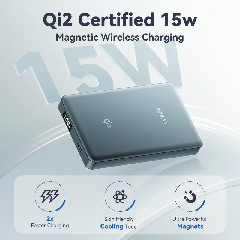 Magnetic Power Bank 10000mAh Portable Charger PowerBank