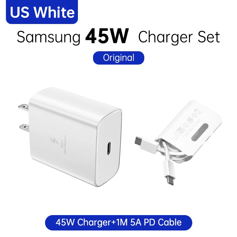 SAMSUNG Charger PD 45W Super Fast Charging