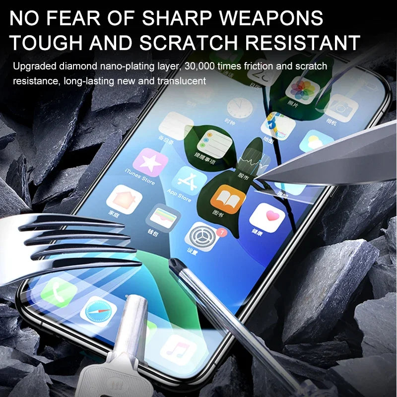 3PCS 30D Tempered Glass Screen Protector for IPhone