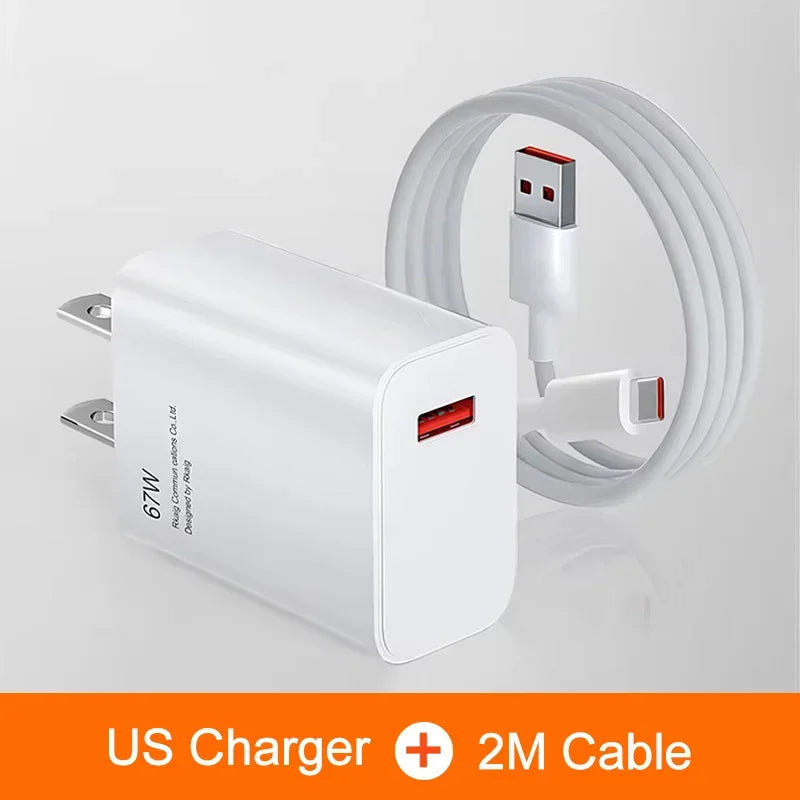 USB Charger Fast Charging Wall Phone Adapter