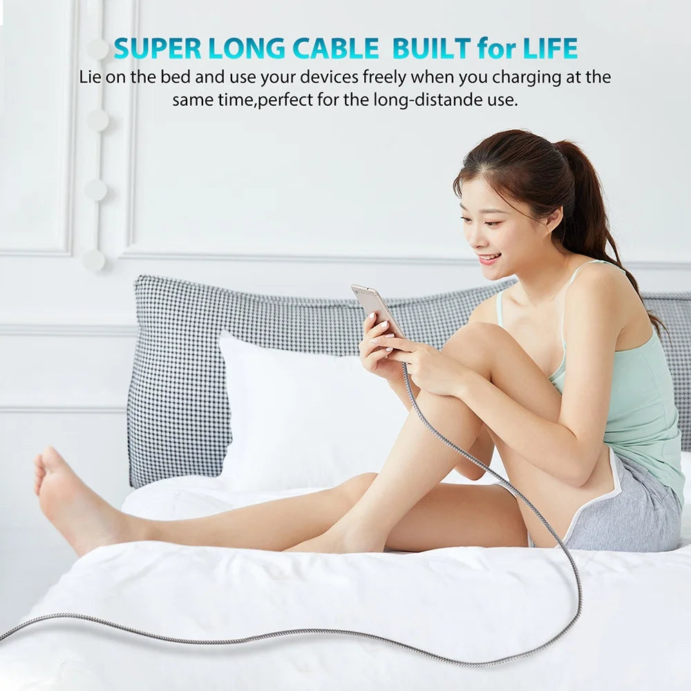 PD 60W Type C To Type C Extended Cable Fast Charge