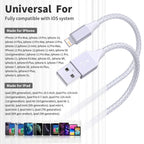 USB A To Lightning Cable For iPhone