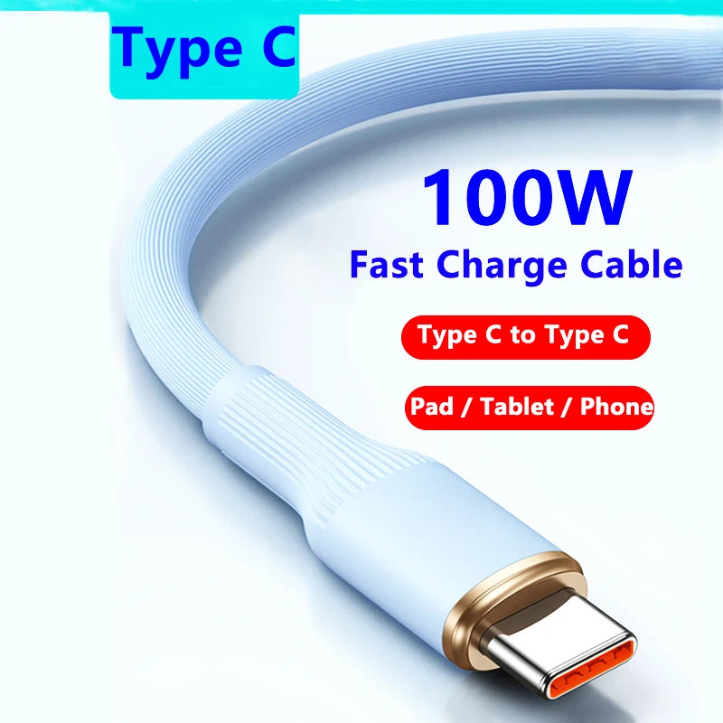 PD 100W Type C To Type C Charge Cable