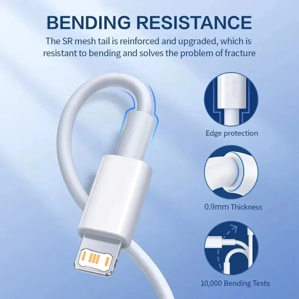 35W PD Fast Charging USB Cable For iPhone