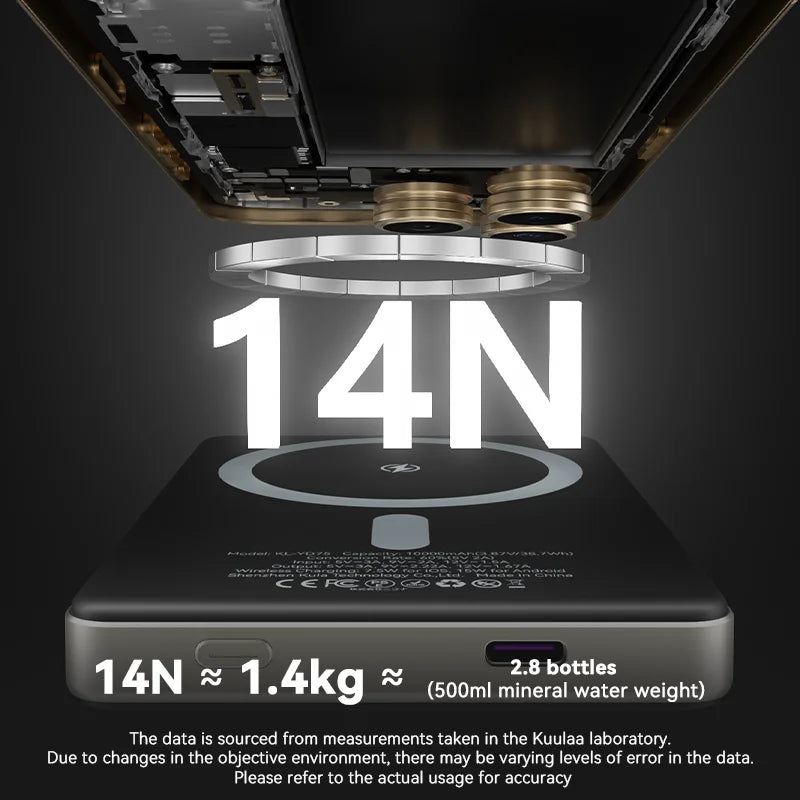 10000Ah Power Bank Magnetic Wireless 20W