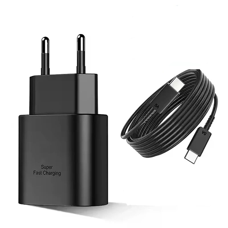 25W USB C PD Super Fast Charger  Samsung Galaxy