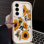 Sunflower Print Case For Samsung Galaxy