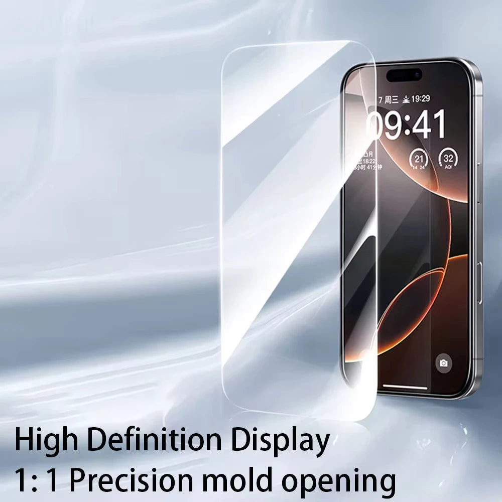4Pcs Full Cover Tempered Glass For iPhone