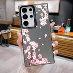 Small Pink Flowers Painting Phone Case For Samsung Galaxy