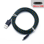 2.4A Micro USB Cable 0.5m/1m/2m/3m