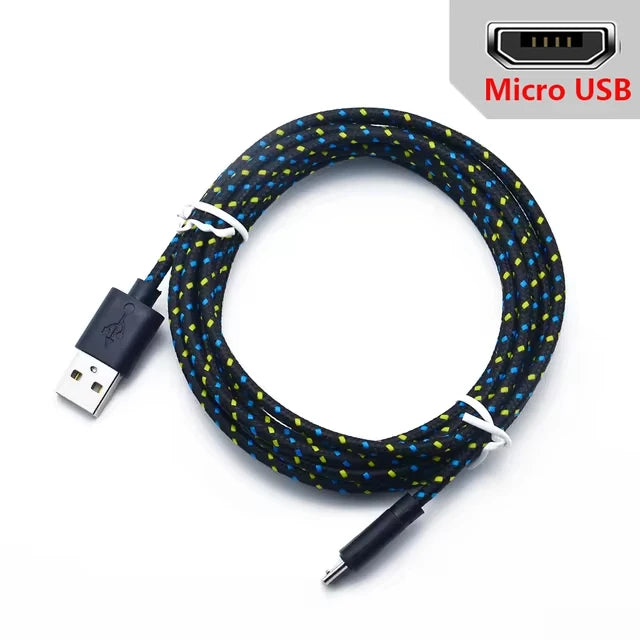 2.4A Micro USB Cable 0.5m/1m/2m/3m