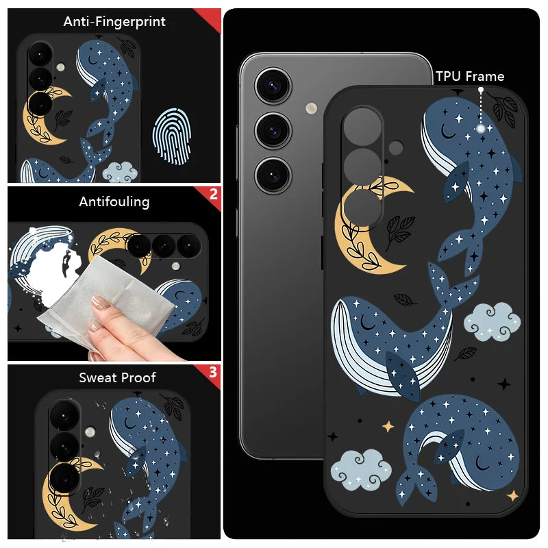 Soft TPU Phone Case For Samsung Galaxy