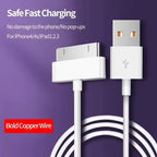 30 Pin USB Cable Charge Fast Charging for iPhone