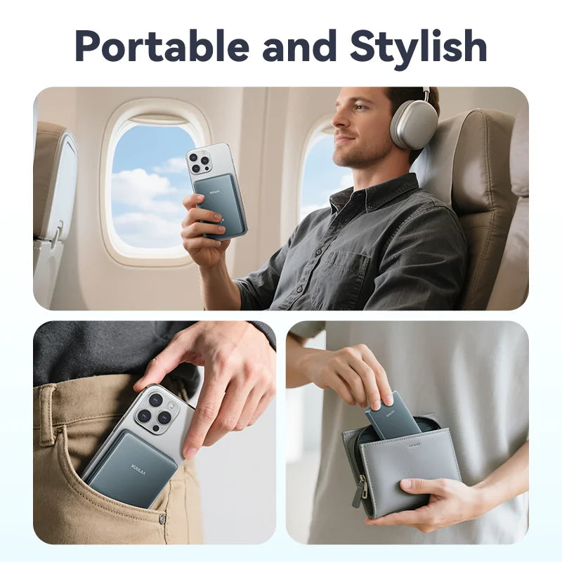 Magnetic Power Bank 10000mAh Portable Charger PowerBank